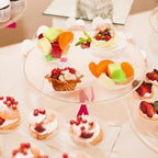 Tessco for you 800 Pcs Mini Appetizer Plates Stylish Style Clear - Image 6