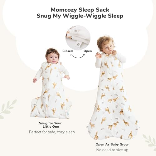 Momcozy Sleep Sack for Baby 0-6 Months, 1.5 TOG Baby Wearable Blanket - Image 6