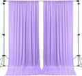 AK TRADING CO. 10 feet x 8 feet IFR Polyester Backdrop Drapes Curtains Panels with Rod Pockets - Wedding Ceremony Party Home Window Decorations - Lavender by Fabrics%7CEventDecor%7CCrafts%7CUpholsteryFoam