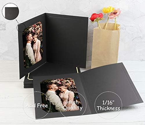 Golden State Art, Paper Photo Folders, for 6x8 or 8x10 Picture, 25 Pack - Image 3