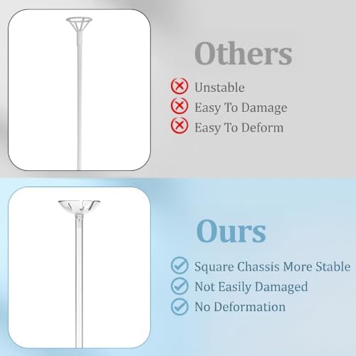 12 Pack 15.75 Inch Clear Acrylic Balloon Stand Kit for Table Centerpieces - Image 5