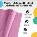 Party Solids Pink Tissue Paper for Gift Bags 15" X 20" 480 Sheets - Image 3