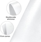 Shimmer Cardstock Legal Cardstock 8.5x14 White - Image 3