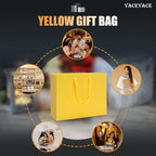 YACEYACE Yellow Gift Bags Bulk, 20 Pack Yellow Gift Bags with Handles - Image 7