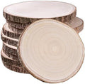 10 Pcs Natural Paulownia Wood Slices 10-11 Inches, for Centerpieces Table Decorations,Unfinished Rounds Wood for Crafts,for Rustic by Unknown