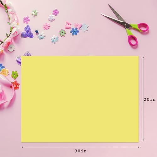 500 Sheets Yellow Tissue Paper for Gift Bags Wrapping Tissues Bulk 20 X 30 Inch Packaging Paper for Gift Wrap Flower Art Crafts DIY Birthday Wedding - Image 3