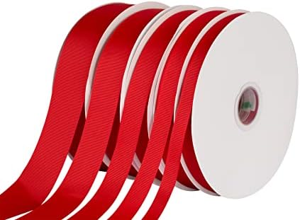 2" X 100 Yards Solid Grosgrain Ribbon for Gift Wrapping Parties, Wedding Decoration, Crafts Sewing (Red) - Image 4