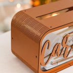 Personalized Wedding Card Box Holder - Wedding Decorations for Ceremony Outside - Wooden Card Box With Slot for Party - Card Box Keepsake Rustic Theme Bridal Shower Envelope Gift Box - Image 4