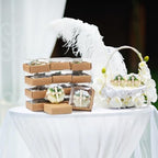 24 Pcs Baptism Favors for Guests Scented Soap Favors First Communion Baby Shower Soap with Dried Flowers Thank You Wood Tags Baptism Bridal Birthday Gifts(White Color) - Image 6
