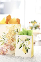 Papyrus 9" Medium Gift Bag (Citrus) for Birthdays, Weddings, Bridal Showers, Baby Showers and All Occasions (1 Bag) (Pack of 4) - Image 5