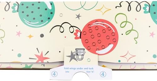 Decorative Shipping Boxes Decorated Gift Boxes For Mailing Birthday Gifts & Holiday Presents, 6 Pack of Everyday Shipping Boxes, Multiple Sizes and Designs, Celebrate Balloons, Large - Image 5