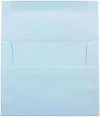 JAM PAPER 4Bar A1 Premium Invitation Envelopes - 3 5/8 x 5 1/8 - Baby Blue - Bulk 500/Box - Image 2