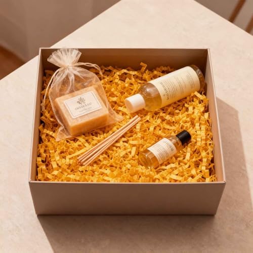 Tisspoms 10LB Gold Crinkle Cut Paper Shred Filler, Crinkle Paper Shreds - Image 3