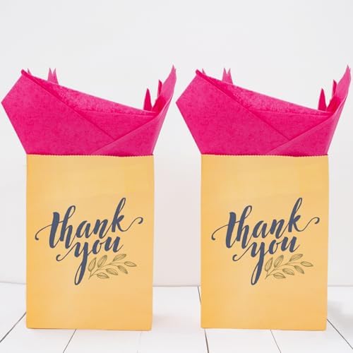 JarThenaAMCS 600 Sheets Hot Pink Tissue Paper Decorative Wrapping Paper for Birthday Baby Shower Wedding Party DIY Crafts, 14 x 20 Inch - Image 7