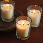 Hosley Unscented Votive Candles, Clean-Burning with 10-12 Hour Burn time Ideal for Weddings, Parties, Aromatherapy, (Ivory, 240) - Image 6