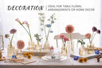 SUPMIND 16Pcs Amber Bud Vases Set, Small Glass Vases Bulk for Centerpieces - Image 3