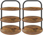Cupcake Stand, Wooden Cupcake Stand for 100 Cupcakes 3 Tier Large Dessert Table Display Set Cupcake Tower Tiered Tray Stand Serving Tray for Party Supplies Vendor Display Farmhouse Decor by Lilybud--lily