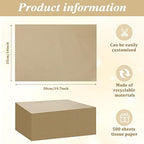 Teling 500 Sheets Tissue Paper for Gift, Kraft, 14 x 20 Inch - Image 2
