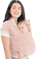 KeaBabies Baby Wrap Carrier, All in 1 Original Baby Carrier (Pink Daisies) by KeaBabies