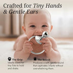 Duck 925 Sterling Silver Teether Rattle Ring - Image 5