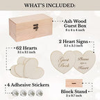 Jecor Alternative Guest Book Box - Wedding Guest Book Alternative - - Image 3