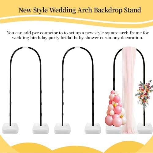 Balloon Arch Kit,Adjustable 8.2FT & 6FT Half Balloon Arch Stand - Image 4