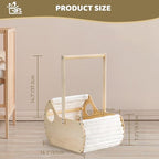 GiftAmaz Large Wooden Baby Shower Crate Closet, Baby Shower Gifts Basket - Image 6