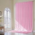 20x16ft Baby Pink Backdrop Curtain for Party, 4 Panels Wrinkle Free 16 Foot Long Polyester Photo Backdrop Drapes Photography Background for Wedding Birthday Gathing by Gogoparti