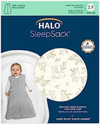 HALO SleepSack, 100% Cotton Wearable Blanket, Swaddle Transition Sleeping Bag, TOG 0.5 - Image 2