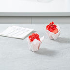 Restaurantware-2 Ounce Tulip Baking Cups, 200 Oven-Ready Cupcake Liners - Freezable, Disposable, Sugar White Paper Muffin Cases, For Wedding Parties, Baby Showers and More - Image 6