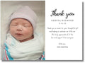 Copy King Baby Thank You Cards, 5x7 inches, 25 Cards by CopyKing
