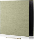 Large Photo Album Self Adhesive 4x6 8x10 10x12 13"x12.6" Scrapbook Album 12.6"x11" Inch 60 Black Sticky Pages Linen Cover Magnetic Photo Album with A Metallic Pen and DIY Stickers by HoneyTolly