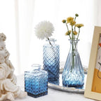 Fixwal 36 Blue Bud Vases Glass Bud Vase Set of 36, Small Vases for Flowers - Image 2