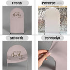 We Can Bearly Wait Brown Arch Cover for Baby Shower Party Decor,Elastic Spandex (G2357X,4.6x8ft (140x240cm)) - Image 4