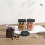 novelinks 8 oz Plastic Mason Jars and Clear Plastic Jars with Lids 8 oz - Image 6