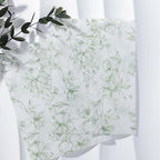 UNIQOOO 50 Pack Pre-Folded Graceful Green Bloom Vellum Jackets&UNIQOOO Wax Seal Stickers - Baby‘s Breath - Image 3