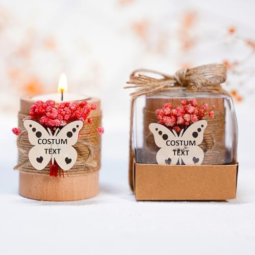 20 Pcs Personalized Tealight Candle Holders, Personalized Party Favors in Bulk, Baby Shower, Birthday Party, Quinceanera, Return Gifts, Thank You Cards - Image 3