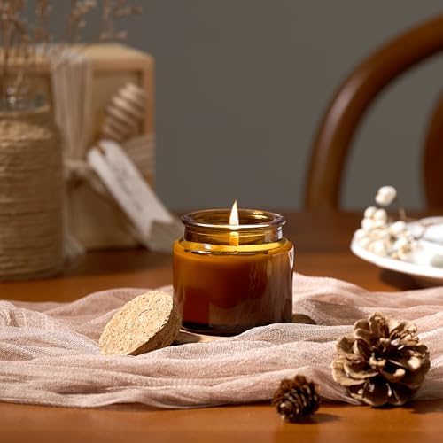 Danmu 3oz Candle Jars,Small Glass Jars with Lids for Making Candles 24 Pack - Image 3