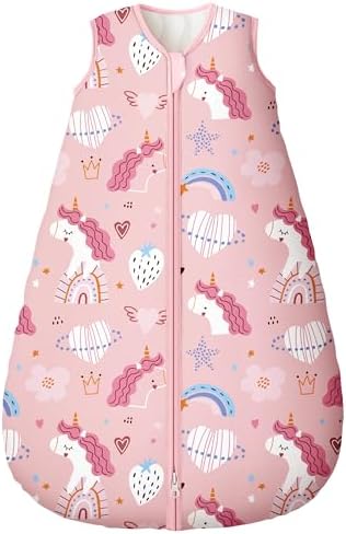 Yoofoss Baby Sleep Sack 18-24 Month 2.5TOG 100% Organic Cotton 2-Way Zipper by YOOFOSS