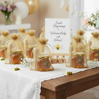 DnaDkiy Mini Glass Honey Jars with Dippers, 1.5oz Honey Pot, 60 Pack - Image 5