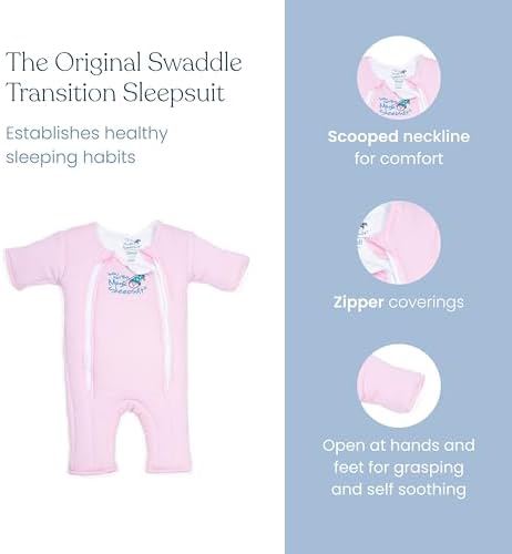 Magic Sleepsuit Baby Merlin's Cotton Baby Swaddle Transition Product - Image 3