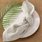 Cloth Napkins Fall Washable Reusable Linen Wedding Party Home Table Decor - Image 2