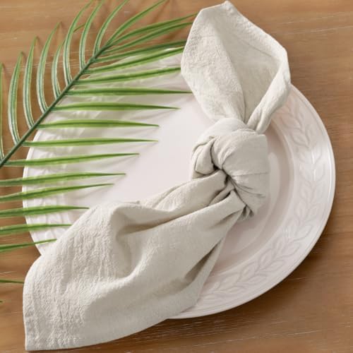Cloth Napkins Fall Washable Reusable Linen Wedding Party Home Table Decor - Image 2