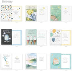 American Greetings 65-Count All-Occasion Greeting Card Pack, Assorted Watercolor & Playful Illustration Designs designed by Kathy Davis Studios, A6 (Pack of 4) - Image 4