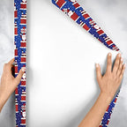 Jillson Roberts Christmas Gift Wrap, Here Comes Santa (6 Jumbo Rolls 10 feet x 30 inches) - Image 4