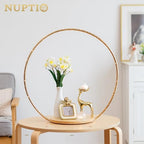 NUPTIO Wedding Gold Cake Stand: 11.7 Inch Arch Cupcake Display Stands - Image 3