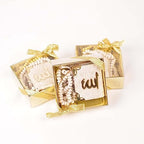 BABY SHOWER CHOCOLATE Set of 10 Islam Quran Tasbeeh Islamic Set | Holy Quran Prayer Beads Gift Box Favor (White) - Image 5