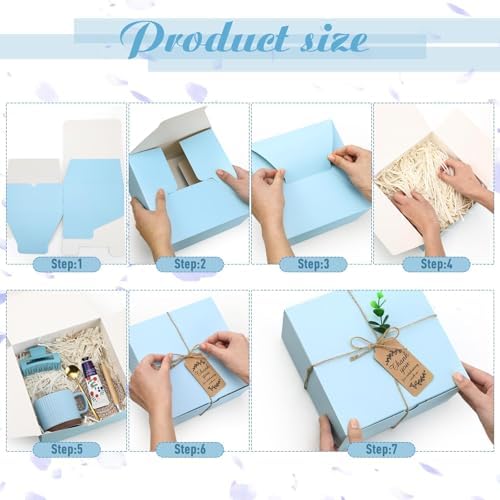 Reallnaive 61 Pcs Baby Shower Prizes for Game Winners, Blue - Image 3