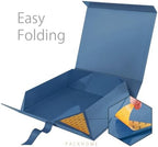 PACKHOME Extra Large Blue Gift Boxes Ribbon Magnetic Lids 17x14.5x5.5in - Image 5