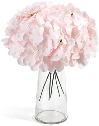 Auihiay 404Pcs Hydrangea Artificial Flowers Bulk, Faux Hydrangea Flowers - Image 3